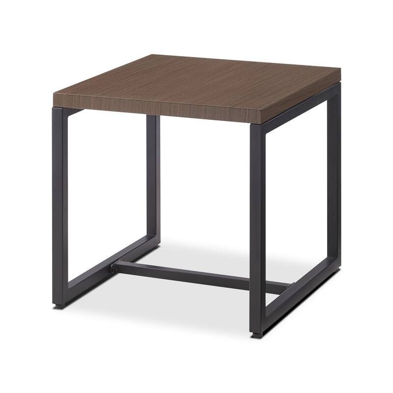 Gymojoy Modern Metal Outdoor Coffee Table/ Side Table - Brown - Side Table
