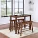 Sonoma Wood 4-piece Pub Set With Table - Chestnut Wire-Brush