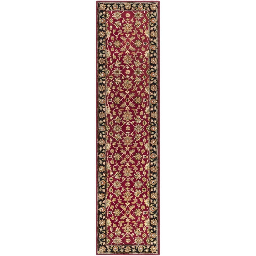 Livabliss Crowne Traditional Border Area Rug