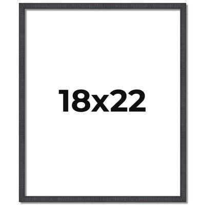 18x22 Frame Brown Solid Wood Picture Frame - Complete Modern Photo