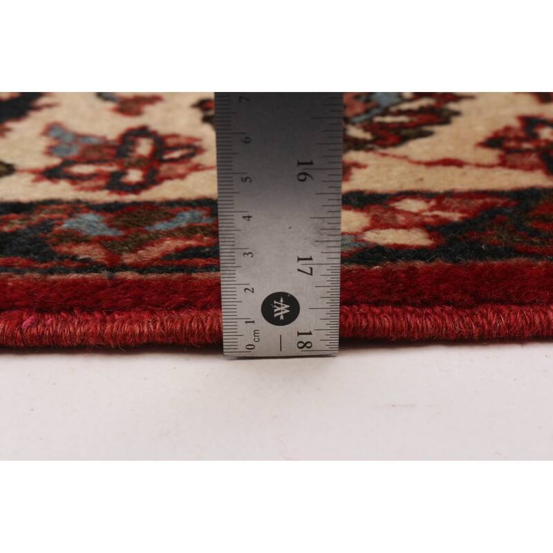 ECARPETGALLERY Hand-knotted Anadol Red Wool Rug - 5'0 x 6'9