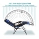 preview thumbnail 23 of 83, Oversize XL Padded Zero Gravity Lounge Chair Wider Armrest Adjustable Recliner with Cup Holder