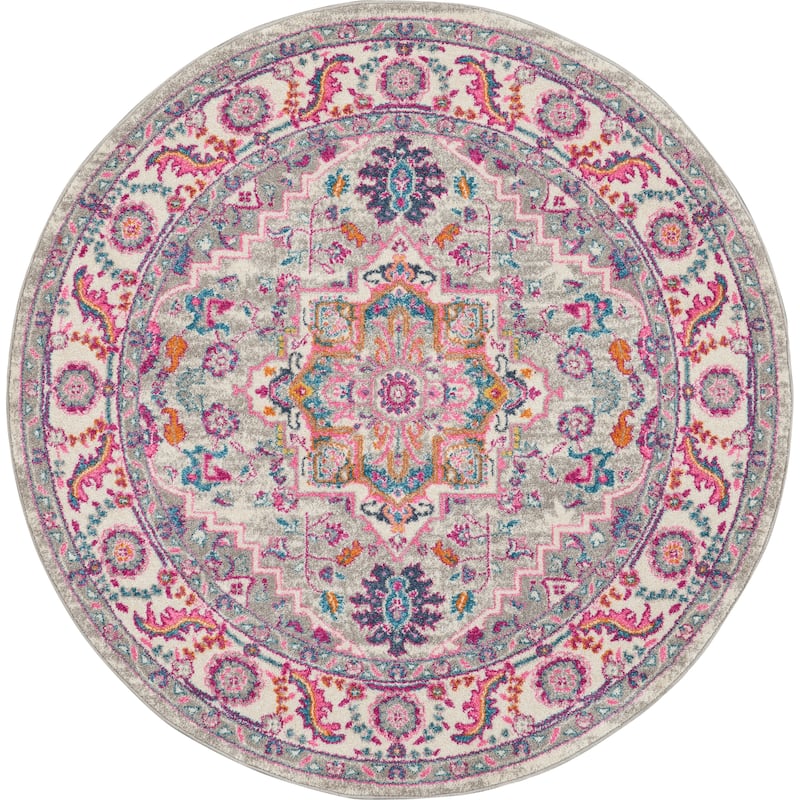 Nourison Cayuga Oushak Boho Medallion Area Rug