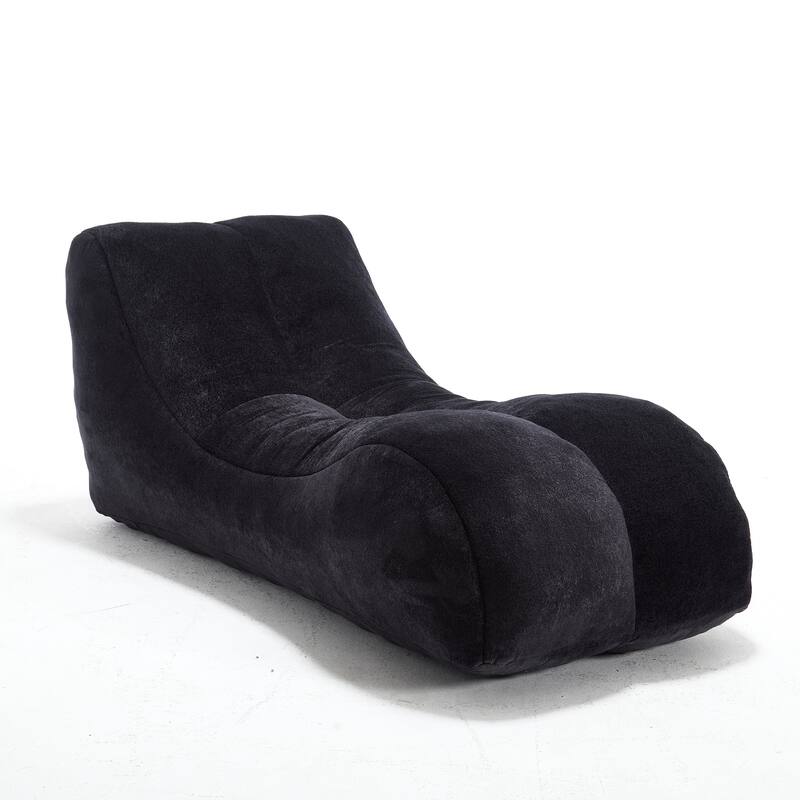 Modern Creative Bean Bag Chair Curves Lazy Sofa for Living Room Bedroom Lounge