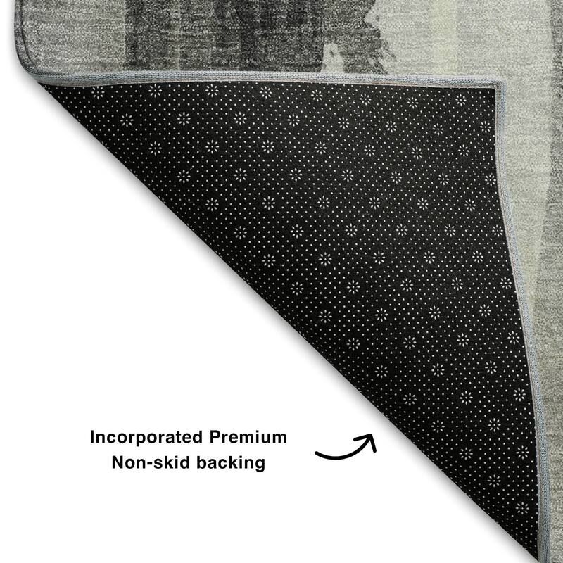 Premium Washable Super Soft Abstract Glam Mayfield Rug