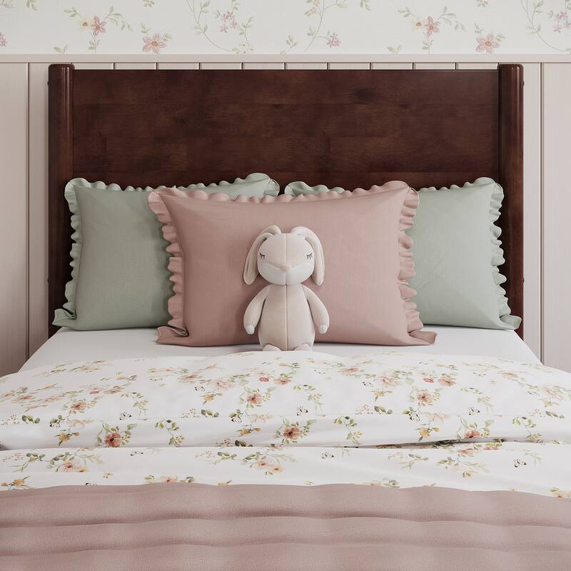 Pasadena Solid Wood Low Profile Platform Bed