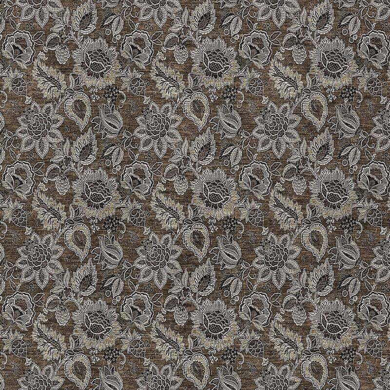 HomeRoots Floral Transitional Rectangle Outdoor Rug