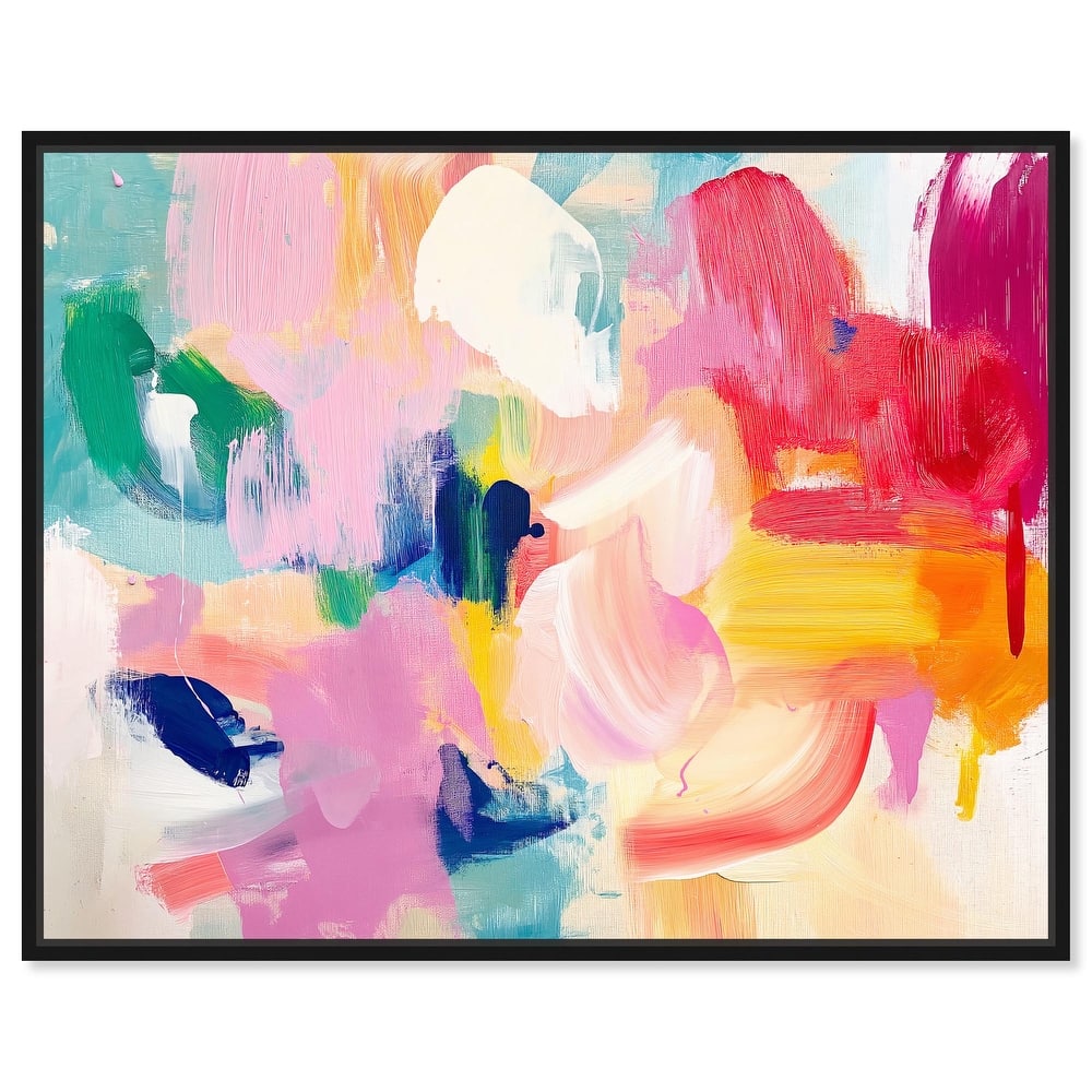 Pigment Play I Canvas by Art Remedy