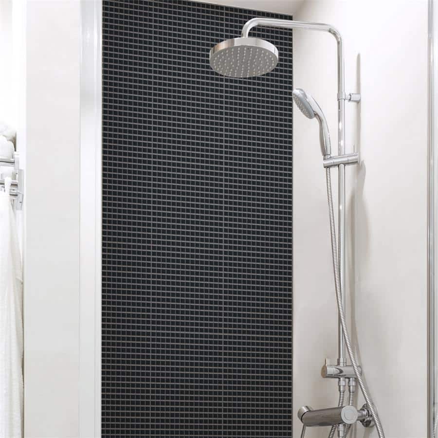 Merola Tile Claude Mirror Mini 11.75" x 11.75" Glass Mosaic Tile