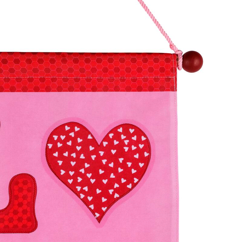 National Tree Company 18 in. Valentine's "Love" Banner