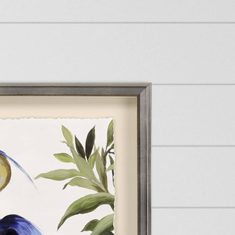 Blue Heron Framed Art Giclee Under Glass
