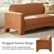 preview thumbnail 29 of 39, HULALA HOME Isai Modern Curved Velvet Sofa