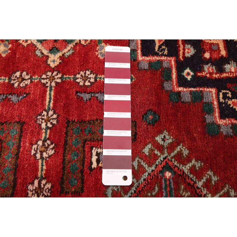 ECARPETGALLERY Hand-knotted Konya Anatolian Red Wool Rug - 3'7 x 14'9