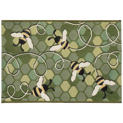 Liora Manne Esencia Bee Free Indoor/Outdoor Mat