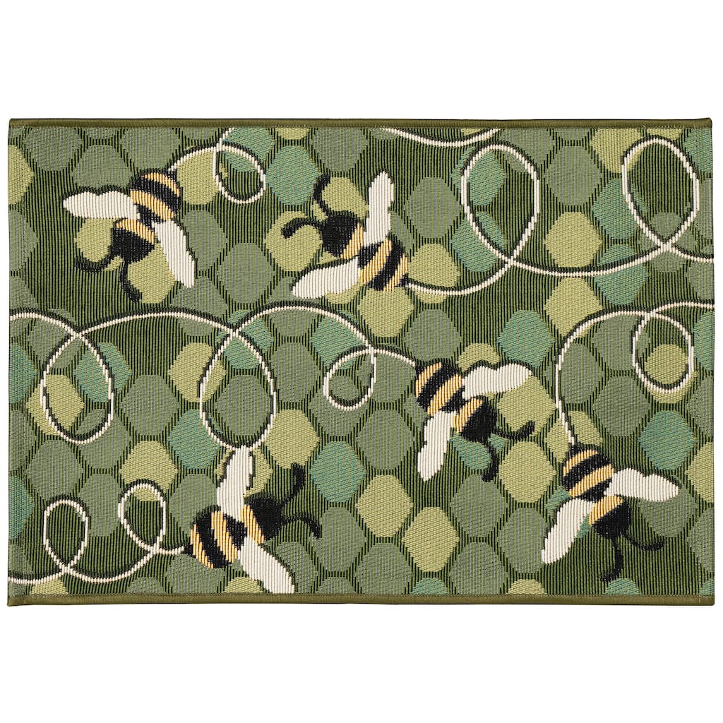 Liora Manne Esencia Bee Free Indoor/Outdoor Mat