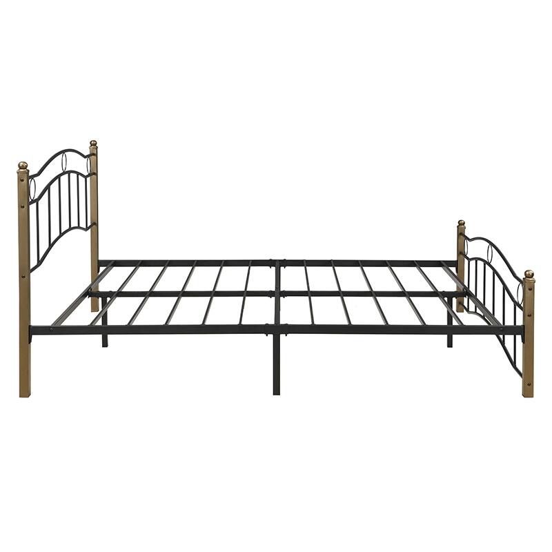 Bouvardia Contemporary Iron Bed Frame by Christopher Knight Home