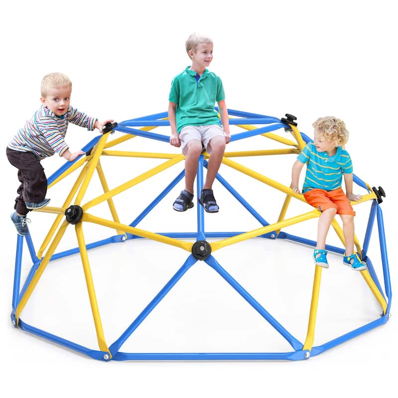 Climbing Dome 6FT Geometric Dome Climber Indoor Outdoor - 72 X 72 X 36 in