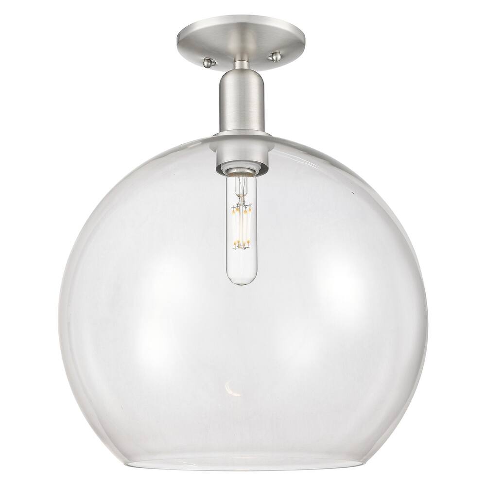 Innovations Lighting 716-1C-19-14 Athens Semi-Flush Athens 14" Wide