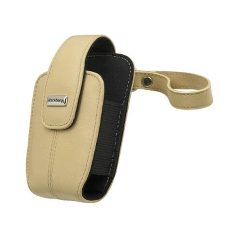 OEM Blackberry 8800 Ecru Tan Leather Tote case