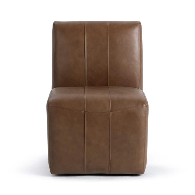 Carsen Top Grain Leather Dining Chair