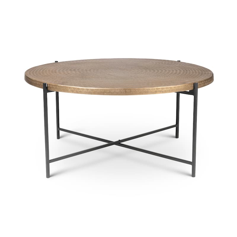 Urbia Navi Coffee Table - Antique Brass - Aluminum