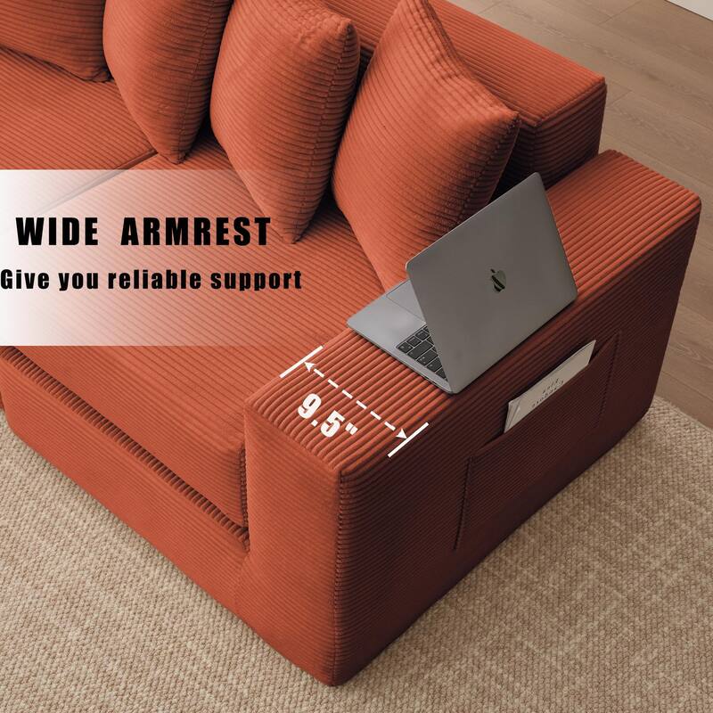 10-in-1 Convertible Sofa Sectional