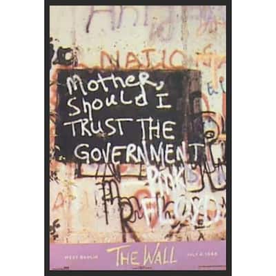 Pink Floyd The Wall Framed Poster - 24 x 36 Inch