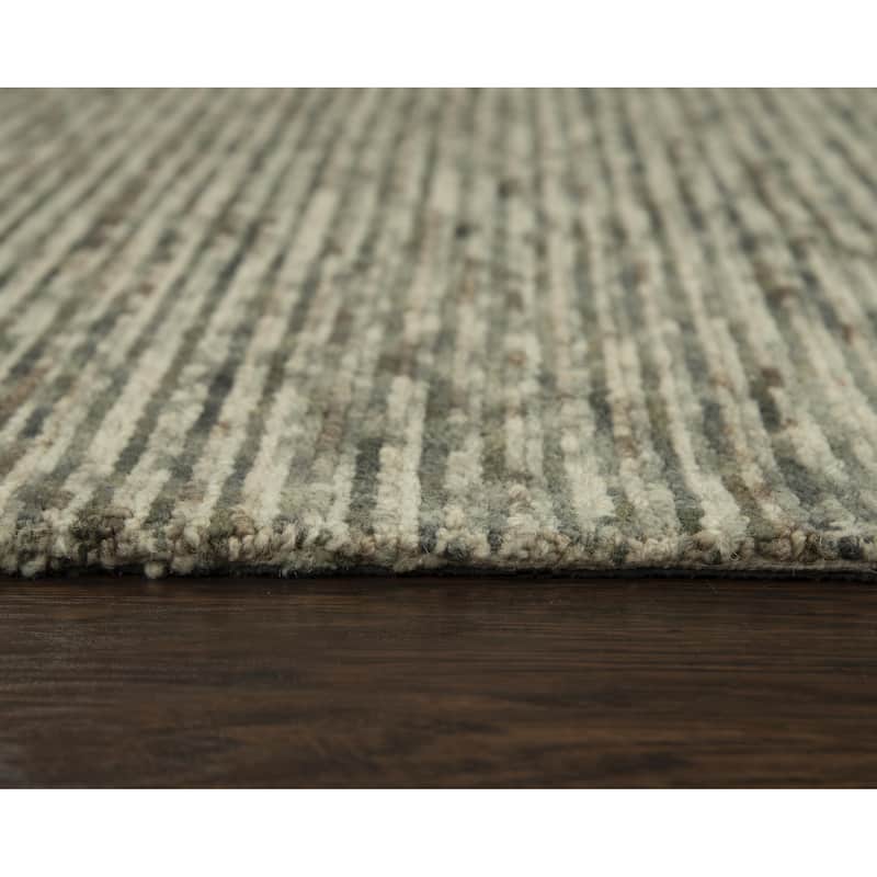 Alora Decor Laine Collection Stripe Casual Area Rug