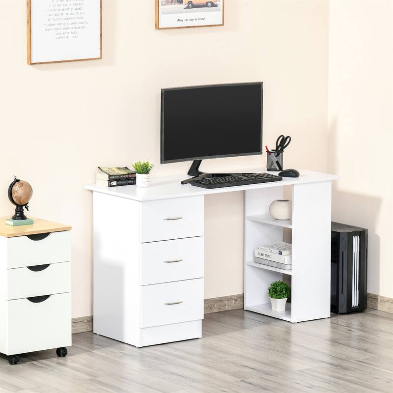 Home Office Computer Desk Bookcase