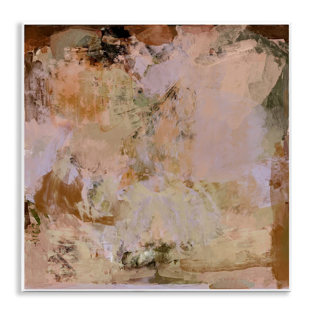 Stupell Earth Tones Abstraction Wall Plaque Art Design By Hayley Michelle