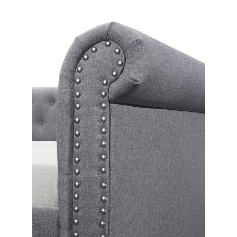 Venice Upholstered Daybed with Trundle