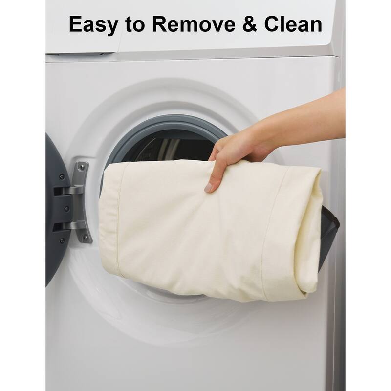 Large Laundry Hamper with Wheels, 320L Canvas Laundry Basket for Hotel, Home, Closet, Dorm