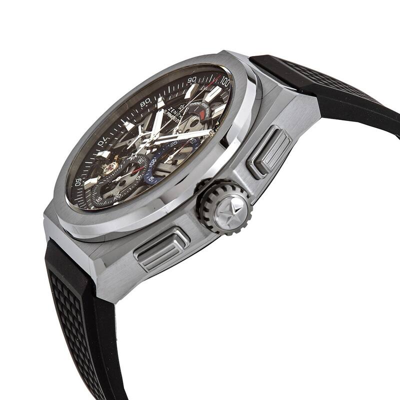 Zenith Defy Classic Automatic Skeleton Dial Men's Watch - Stainless Case