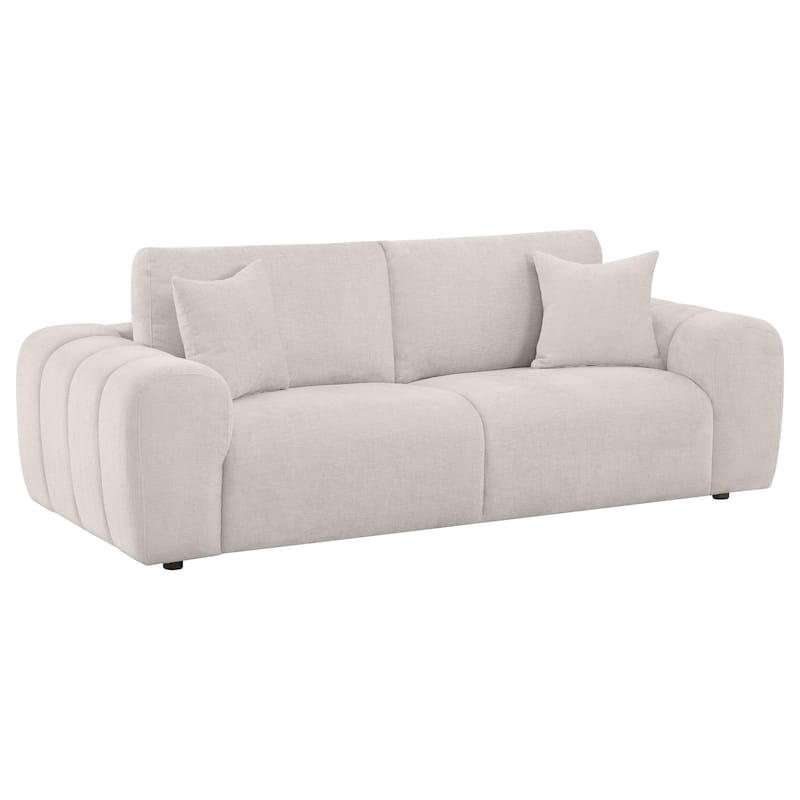 Burnett Chenille Upholstered Sofa Set