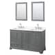 Option Dark Gray, Chrome Trim, Giotto Quartz Top