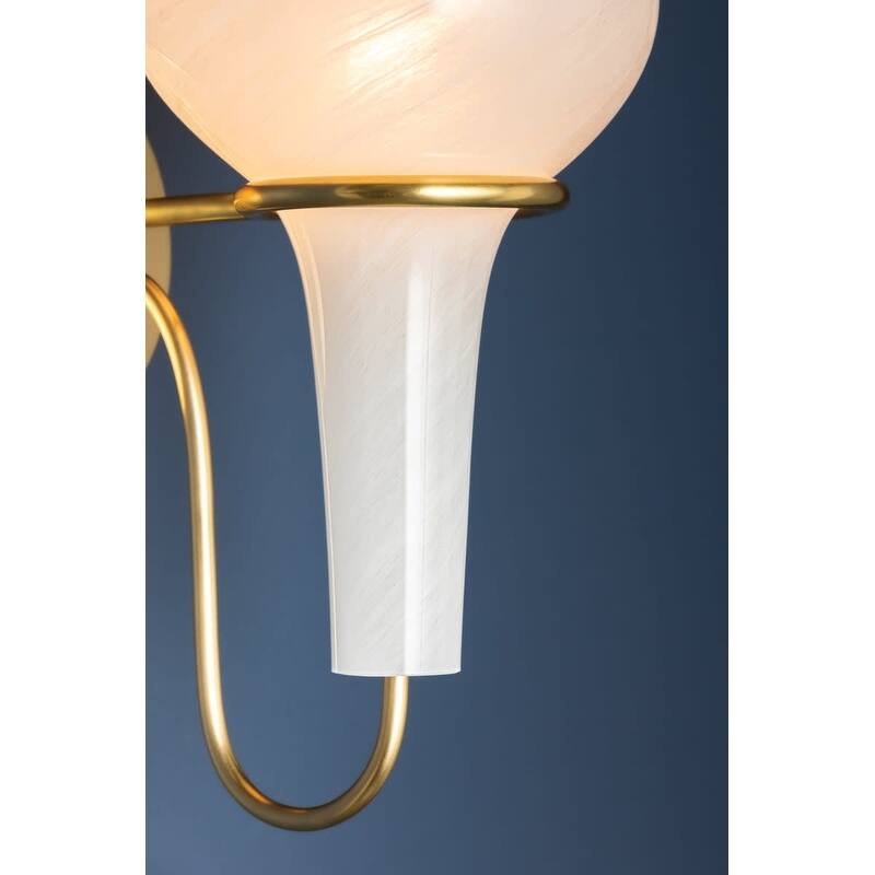 Hudson Valley Lighting 5813 Adams corner 13" Tall Wall Sconce