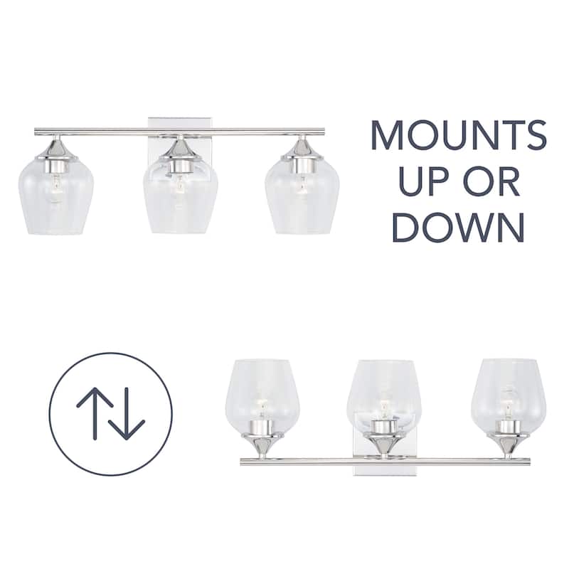 24-inch 3-light Bath/ Vanity Fixture