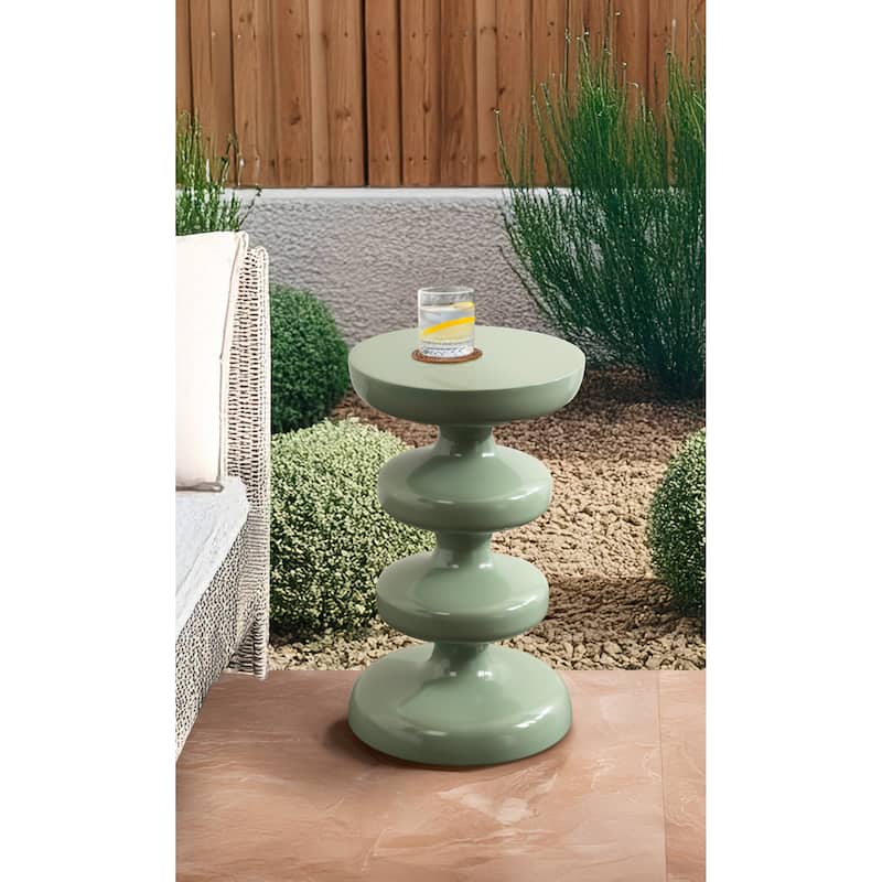 Kate and Laurel Fondi Metal Side Table