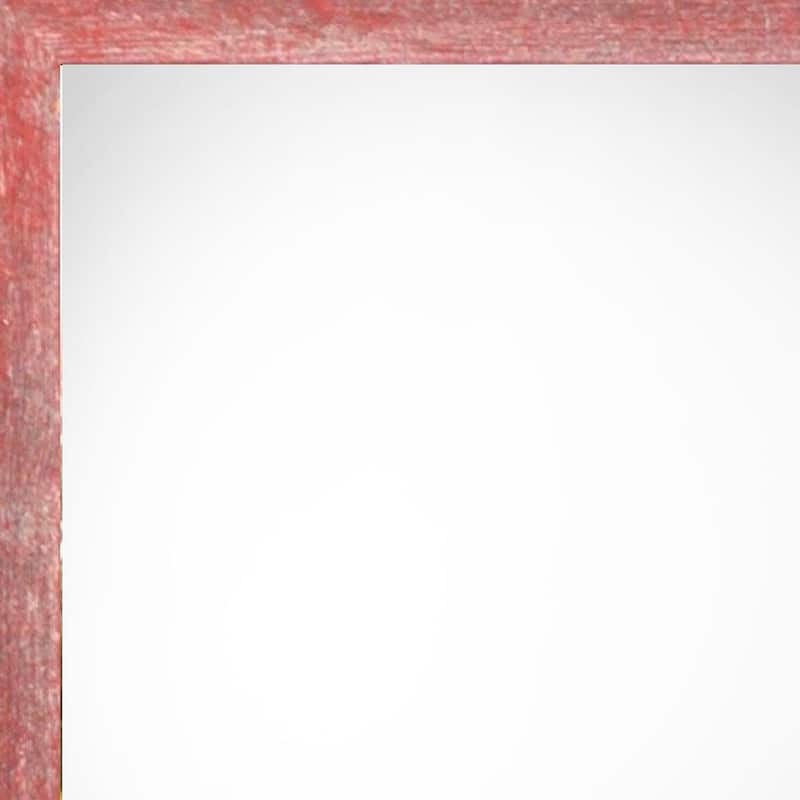 HomeRoots 20" x 24" Blue Solid Wood Hanging Picture Frame