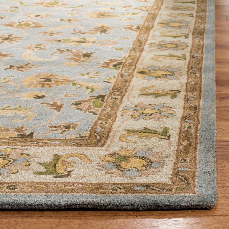 SAFAVIEH Handmade Heritage Turtoise Traditional Oriental Wool Rug