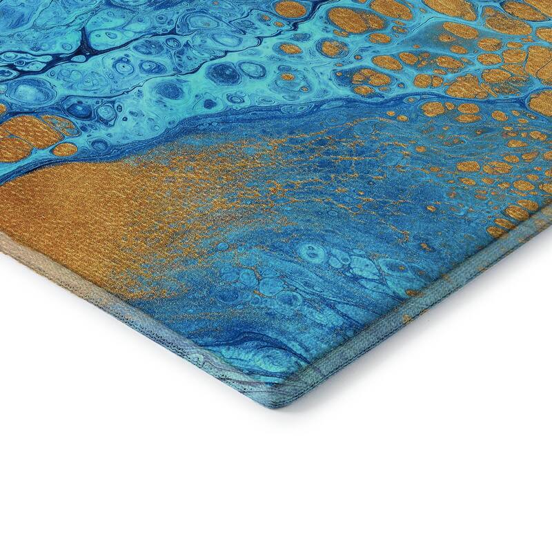 Premium Washable Super Soft Abstract Contemporary Mayfield Rug