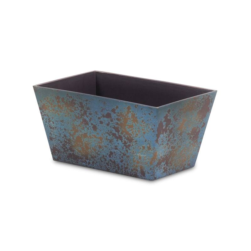 Harper 8.25 Inch Rectangular Tapered Plastic Pot