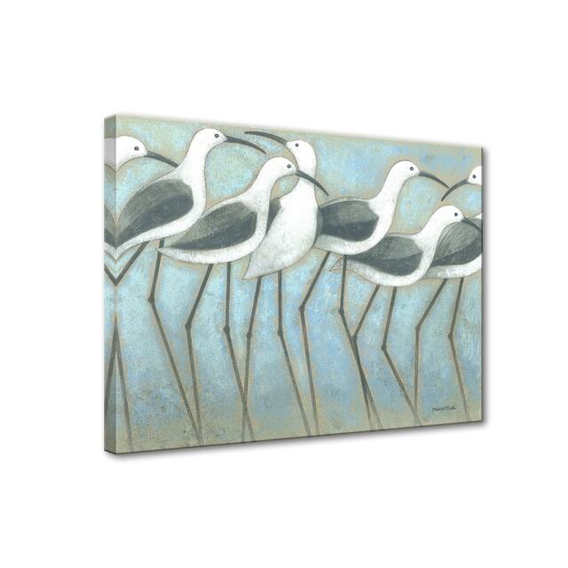 Coastal Parade Gallery Wrapped Canvas Wall Art