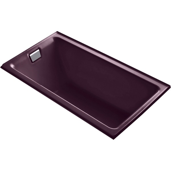 Shop Kohler K-855-L Tea-For-Two 66" Three Wall Alcove Cast ...