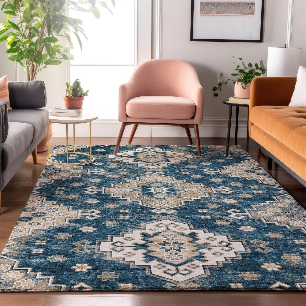 Premium Washable Super Soft Traditional Farmhouse Mayfield Rug