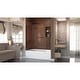 preview thumbnail 7 of 13, DreamLine Aqua Ultra 48 in. W x 58 in. H Frameless Hinged Tub Door - 48" W - 48" W