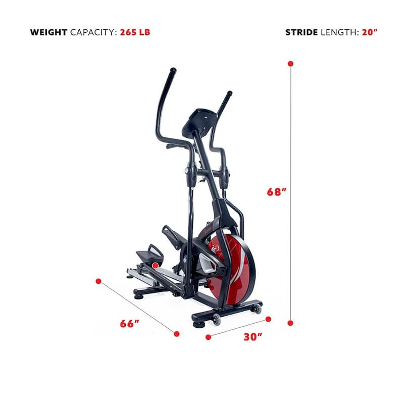 Sunny Health & Fitness Stride Zone Elliptical -SF-E3865