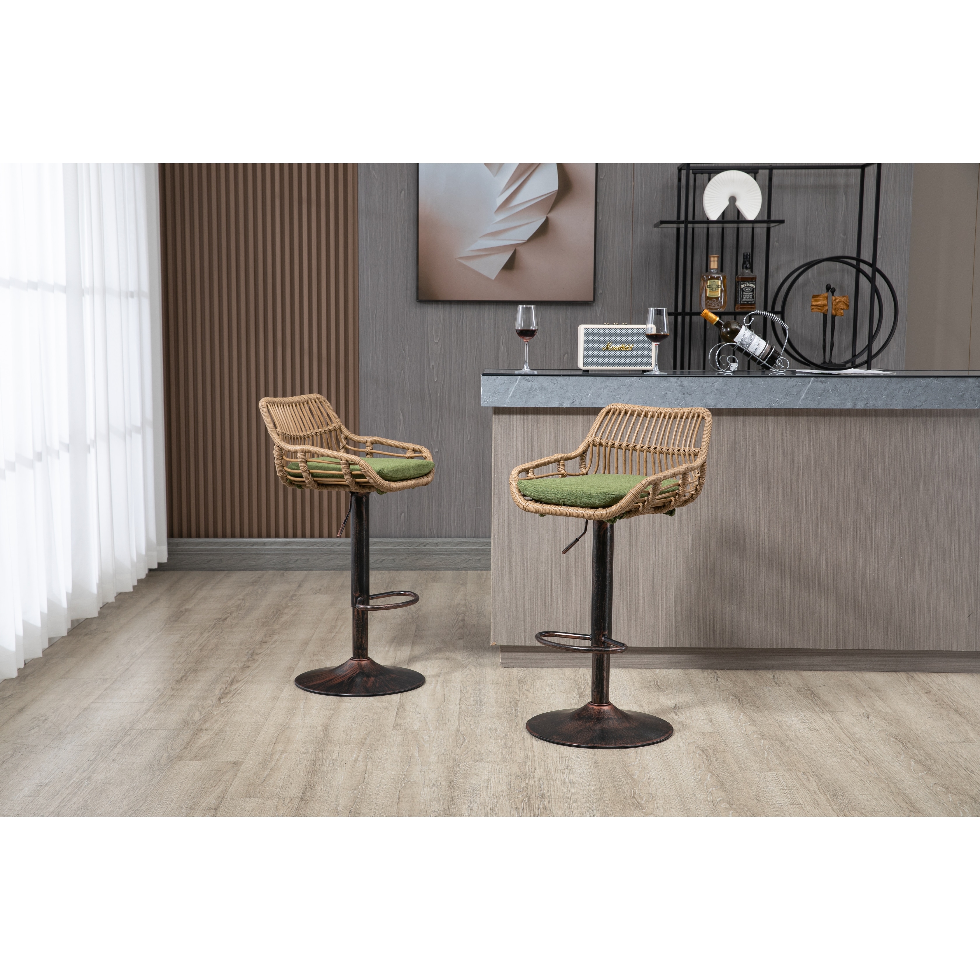 Low swivel bar stools 2025