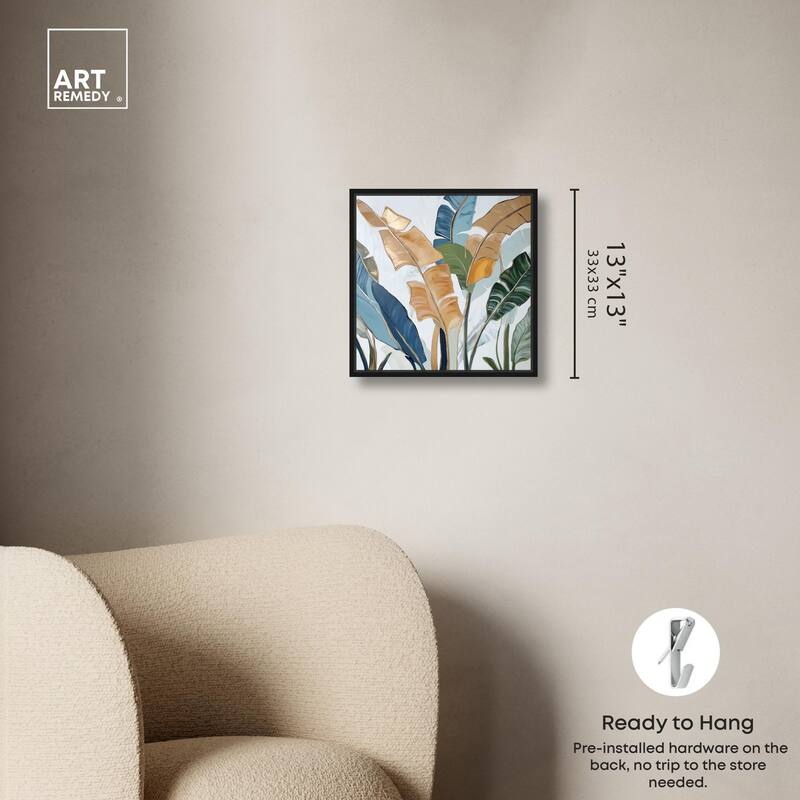 Paradise Fronds I Canvas by Art Remedy