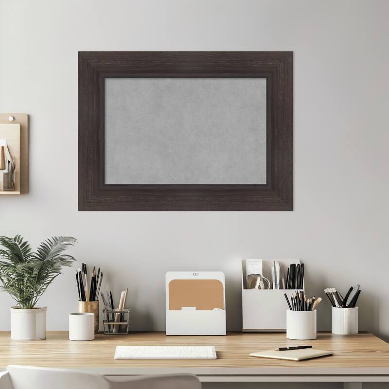 Amanti Art Sloped Black Framed